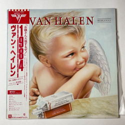 Винтажная виниловая пластинка LP Van Halen 1984 (Japan 1984) (Obi) Top Jimmy
