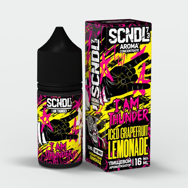 Ароматизатор SCNDL 16 мл - I Am Thunder