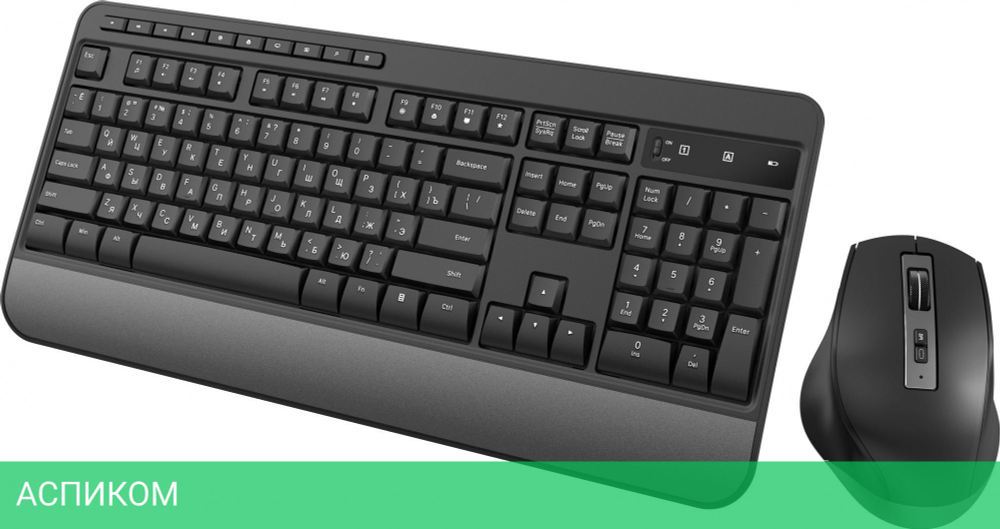 Набор периферии Oklick S290W черный (351701)