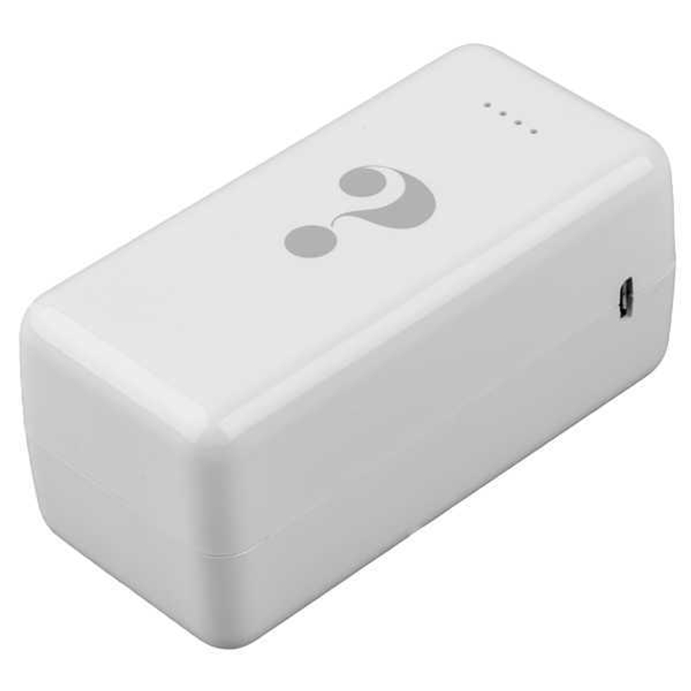 Аккумулятор внешний универсальный Wisdom YC-YDA12 Portable Power Bank 10400mAh ceramic white (USB выход: 5V 1A &amp; 5V 2A)