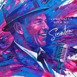 Frank Sinatra - Come Swing With Me! Coloured Blue Vinyl, LP. Новая запечатанная виниловая пластинка