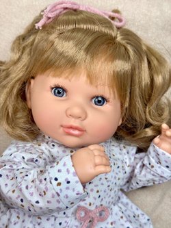 Кукла Berbesa мягконабивная 42см Sandra (4427S)