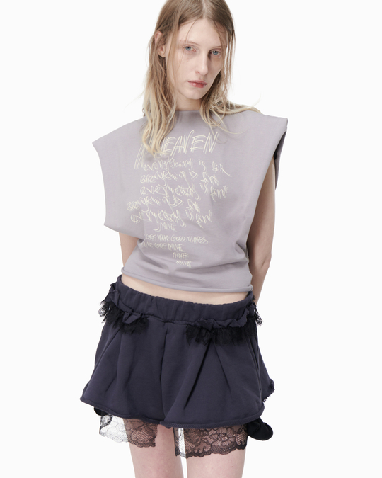 T-SHIRT IN HEAVEN GRAY