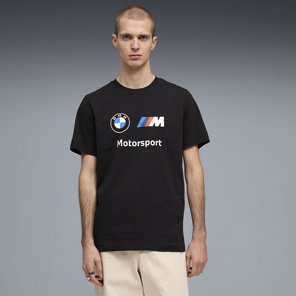 Мужская футболка PUMA BMW MMS Essentials Logo Tee