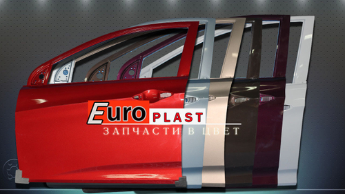 Передние  двери в цвет Hyundai Solaris 1 2010-2017 все цвета