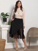 Юбка Виттория (черная) Ю15110-3М LT Collection