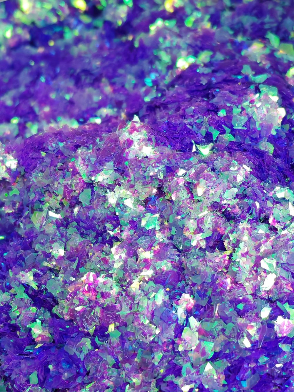 Хлопья - слюда 88707 Аметистовый - для литья изделий и творчества