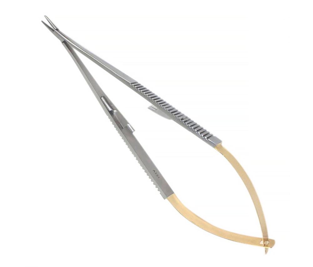 Иглодержатель CASTROVIEJO 180mm прямой RAF