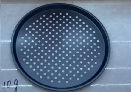 Форма для выпечки пиццы 32 см Перфорированная / T-165 /уп 100