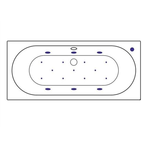 Акриловая ванна Excellent Oceana Relax 180x80 WAEX.OCE18.RELAX