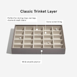 Органайзер для украшений Stackers Classic Trinket Layer (Oatmeal)