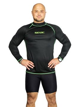 Рашгард Seac T-Sun long man черный
