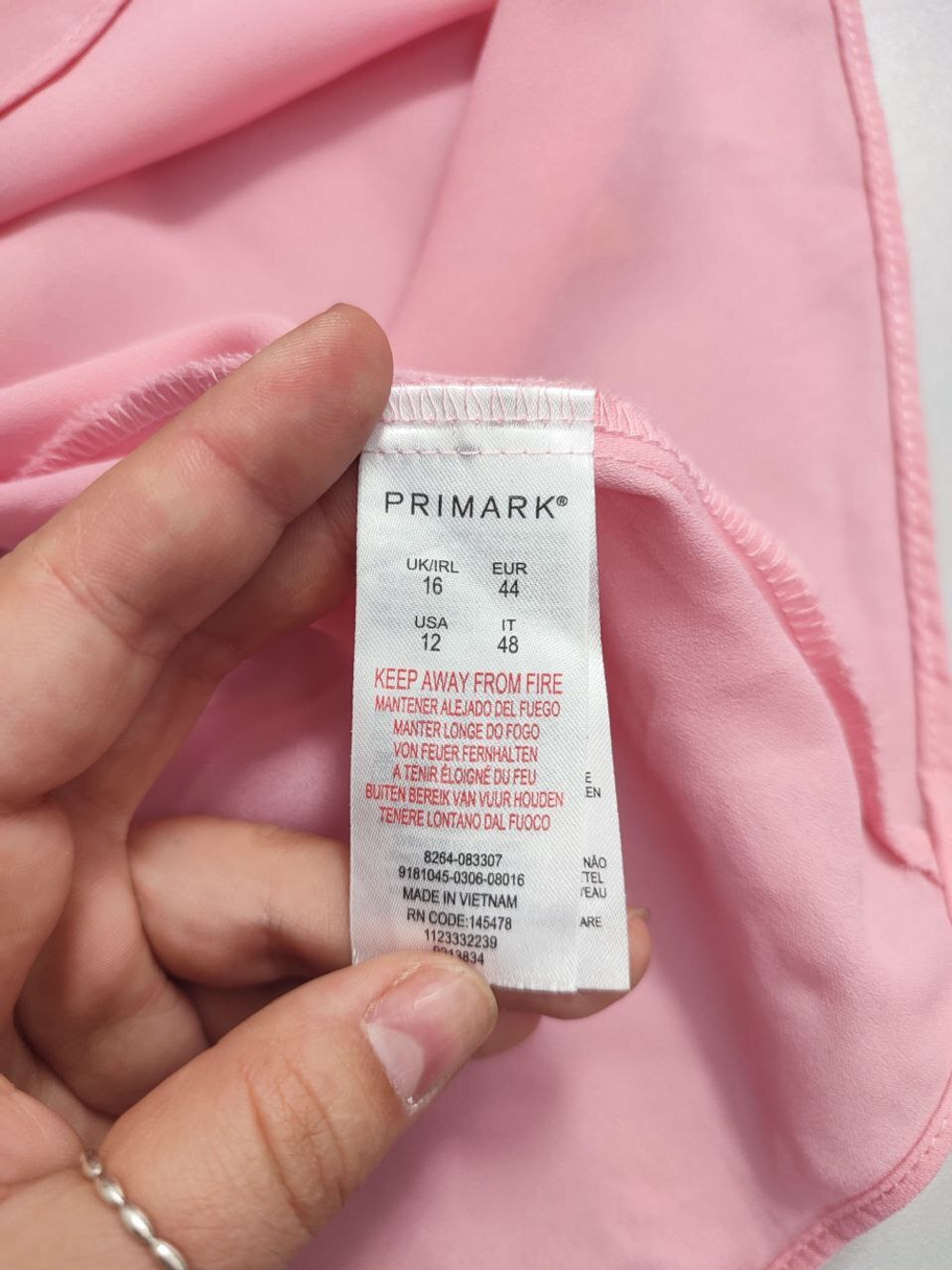 Топ Primark нежный 52 размер