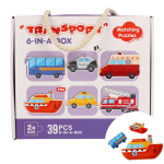 Пазл Машины 39эл., коробка 88770