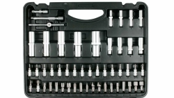 Набор торцевых головок и вставок RF-41082-5: 1/2" & 1/4"DR 6-гранных 108пр. ROCKFORCE