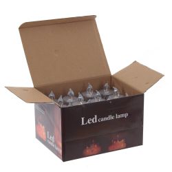 GAEM Изделие декоративное "Свеча" (подсветка, 3xLR54) (блок 12шт), D 5 см, L5 W5 H12,5 см