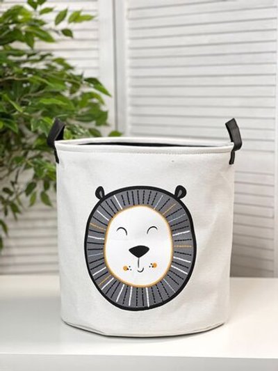 Корзина для белья текстильная (Ёжик)