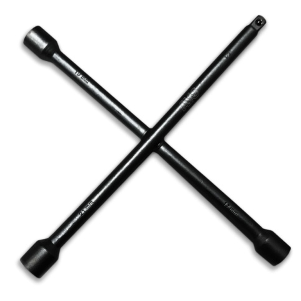 Ключ баллонный крестовой 17x19x21x1/2" (-16мм) (Россия) AVS CWW-1N