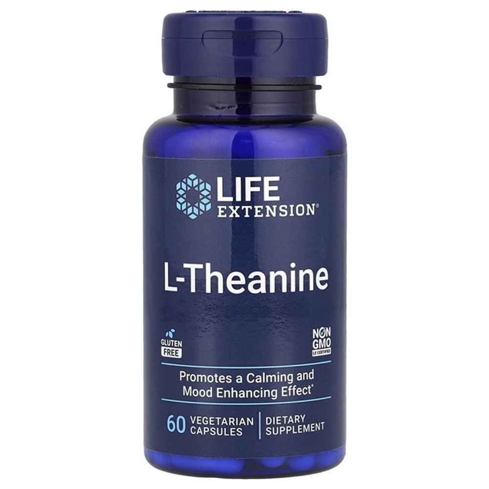 Life Extension L-Theanine 100 мг (60 капс.)