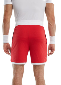 Мужские теннисные шорты Hydrogen Tech Shorts - red/white