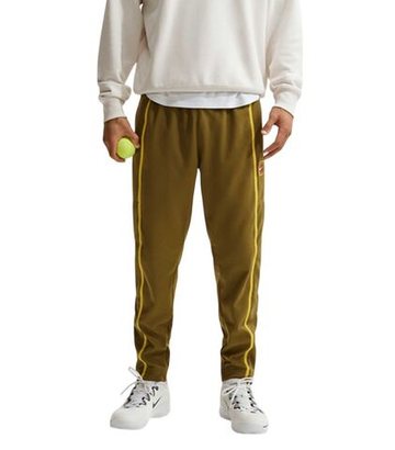 Теннисные брюки Nike Court Heritage - olive flak/saffron quartz