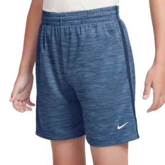 Шорты для мальчика теннисные Nike Kids Dri-FIT Multi Big Training - midnight navy/footМяч blue/white
