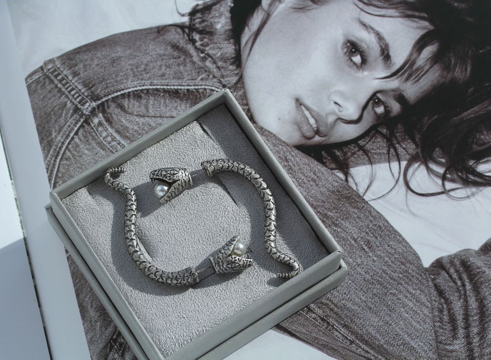 Серьги Snake vintage