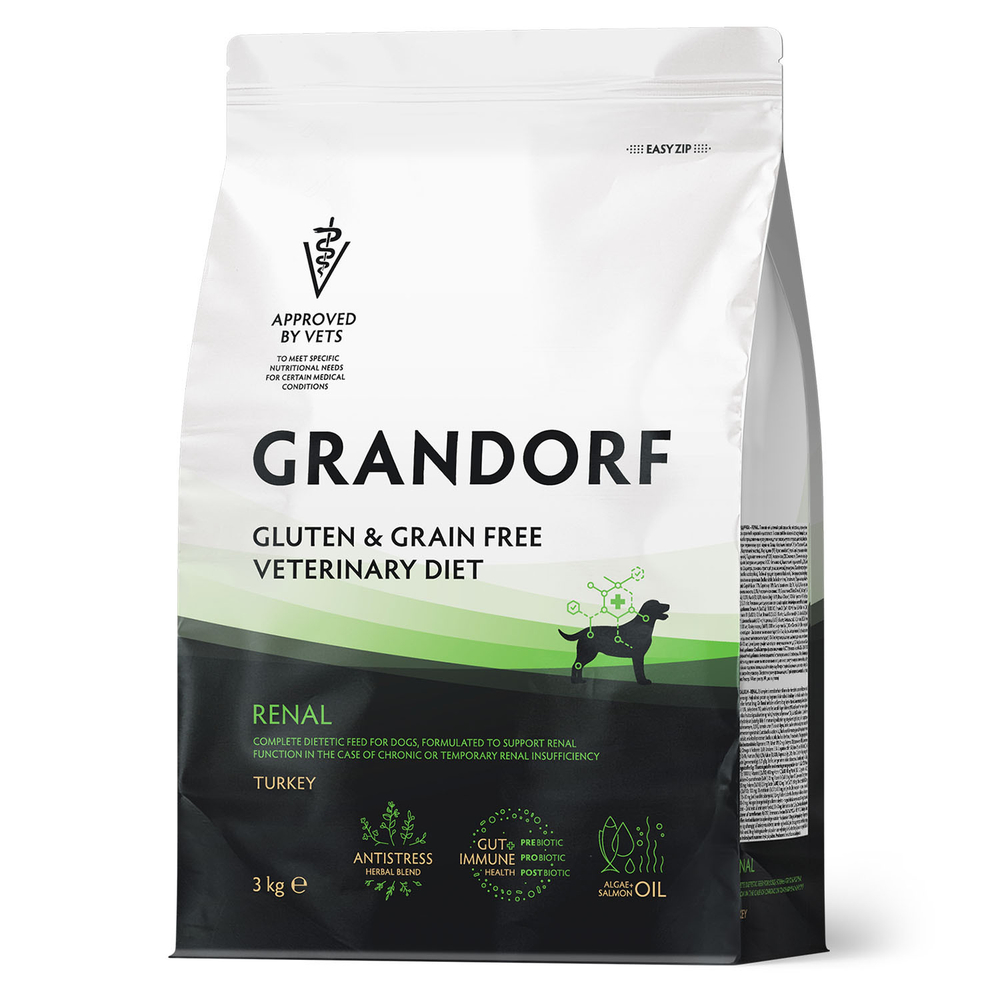 GRANDORF VETDIET Renal Turkey - ВЕТДИЕТА для собак с почечной недостаточностью.