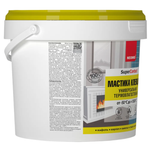 МАСТИКА КЛЕЯЩАЯ ТЕРМОСТОЙКАЯ УНИВЕРСАЛЬНАЯ (9КГ) НЕОМИД