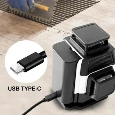 Лазерный уровень/нивелир PRACMANU MINI 16 Линий, Зеленый луч 4D+Магнитное крепление