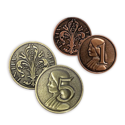 Lorenzo il Magnifico Metal Coins
