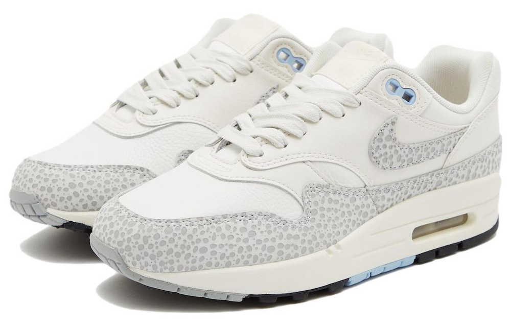 Кроссовки Nike Air Max 1 Safari "Summit White" (Женская размерная сетка)