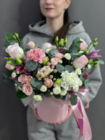 Композиция в нежно-розовой гамме