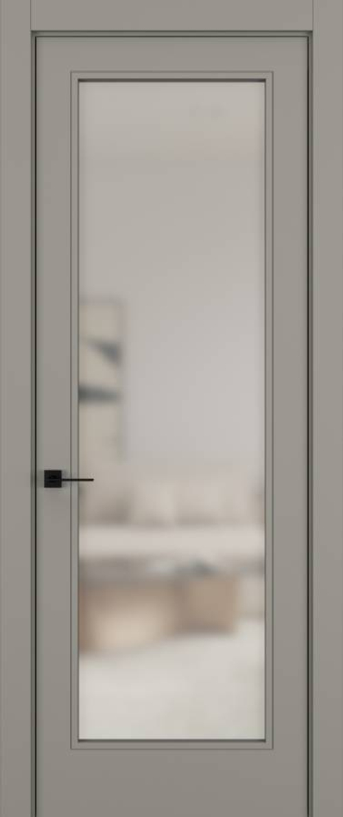 Дверь 01V HARMONY Матовый Каменно-серый
