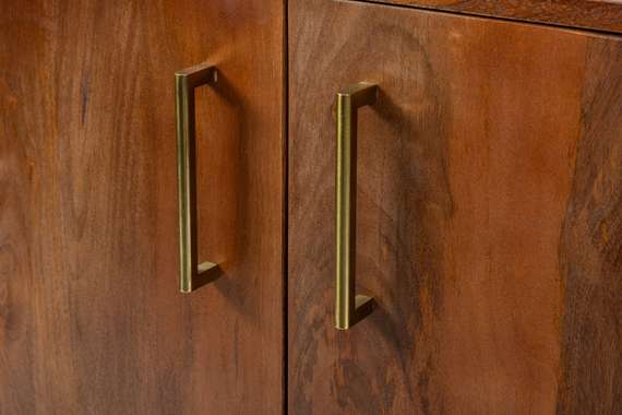 Тумба Brick из дерева манго, 145х75 см