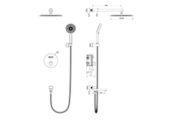 BRUNENBERG/Душевая система 404