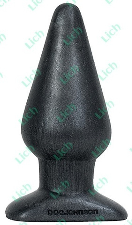 Большая серая пробка PLATINUM SILICONE