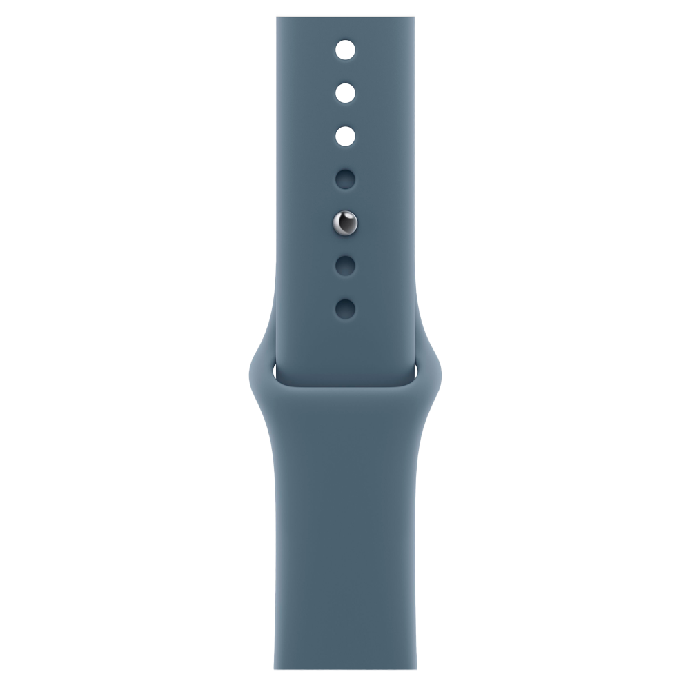 Умные часы Apple Watch Series 11 GPS, 46mm, Space Gray Aluminium Case with Anchor Blue Sport Band, S/M