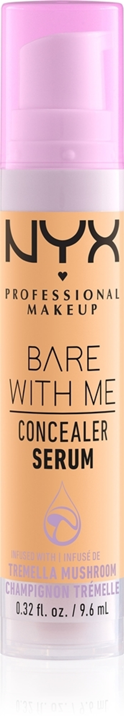 NYX Professional Makeup Bare With Me Concealer Serum - Увлажняющий консилер 2 в 1, 9,6 ml