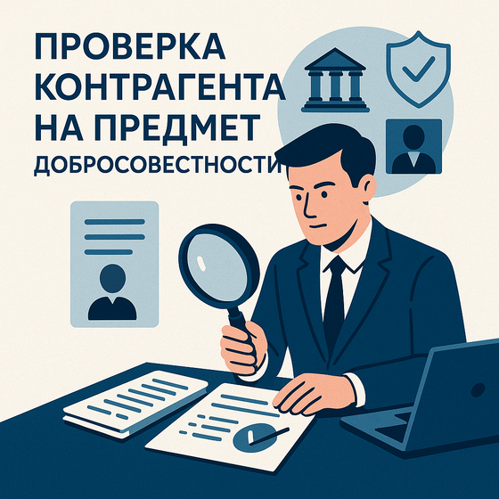 Проверка контрагента на предмет добросовестности