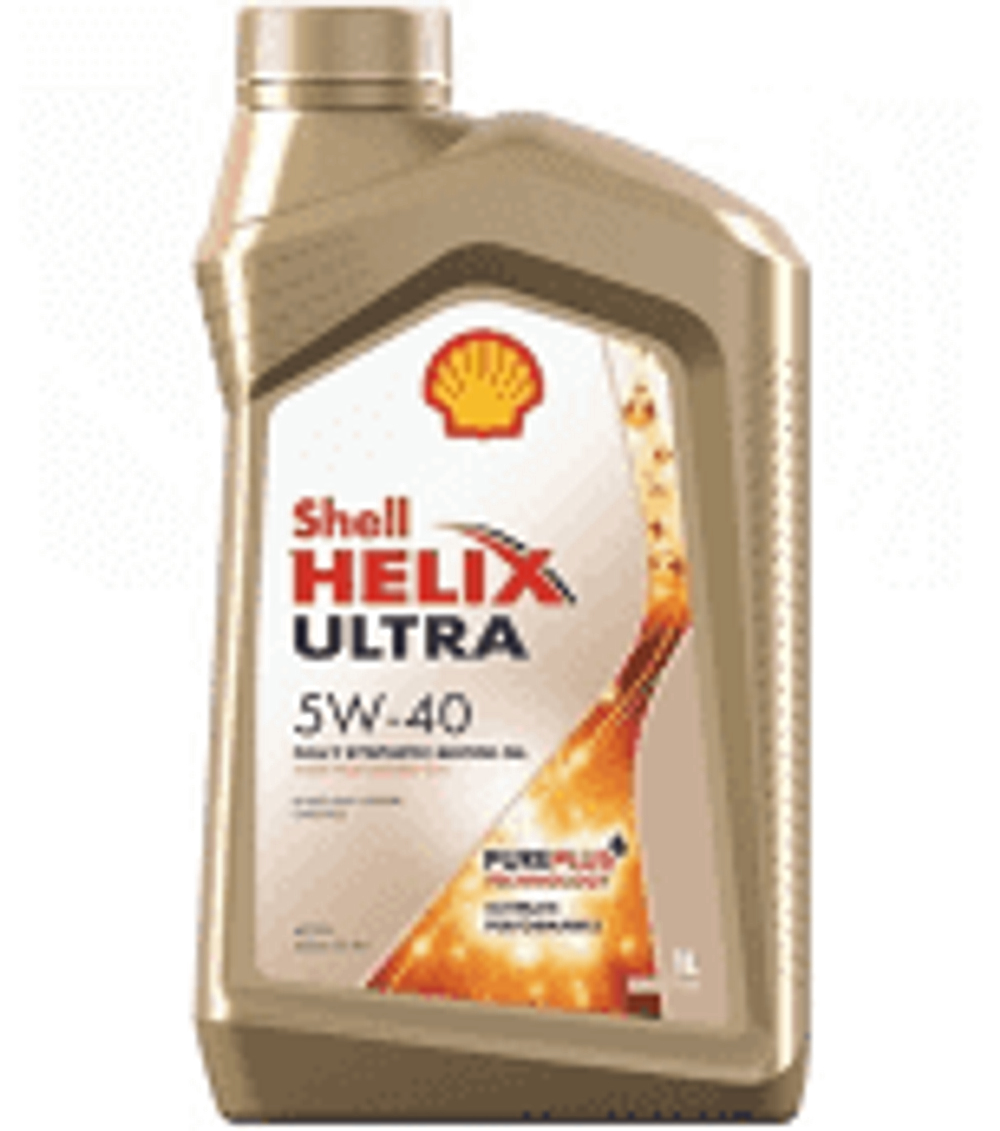 Моторное масло Shell Helix Ultra 5W-40, синтетическое, 1 л