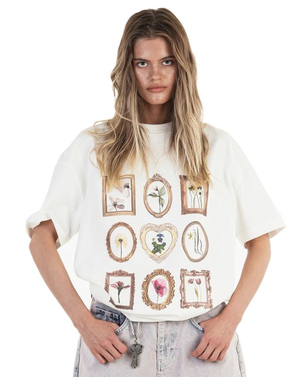 Футболка x Madina Belikova Flowers белая - фото 2