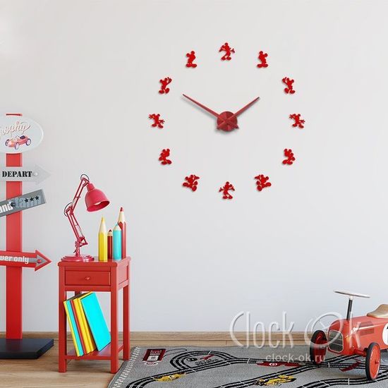 Настенные 3D часы Ariel