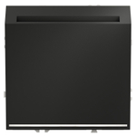 Выключатель встраиваемый VOLTUM S70 карточный 16А, (графит)