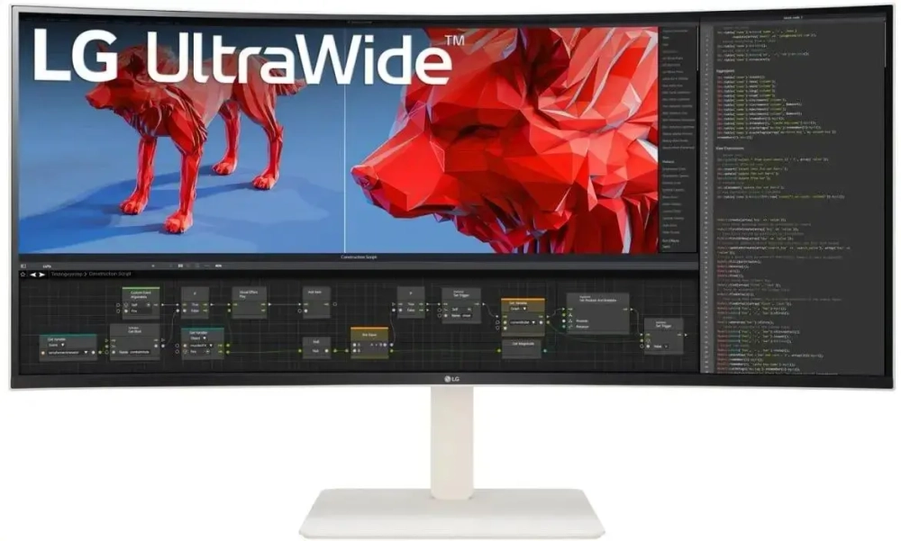 Монитор LG 38WR85QC-W 38'' White (38WR85QC-W.ARUZ)
