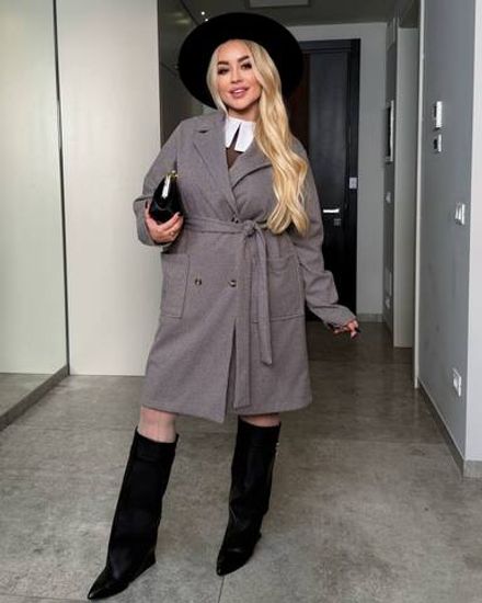 Пальто УК-905 Фабрика Моды Фото 2