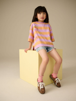 Футболка для девочки Next E44-430, Оранжевый, Сиреневый