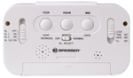 Часы настольные Bresser MyTime Duo LCD, белые