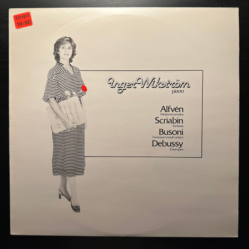 Альфвен, Скрябин, Бузони, Дебюсси - Ингер Викстрём, Фортепиано (Швеция 1979г.)