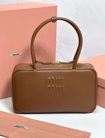 Сумка MIUMIU Beau коричневая